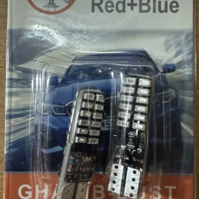 لامپ اس ام دی 24 تایی پلیسی آبی قرمز - بسته 10 عددی