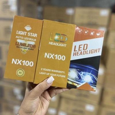 هدلایت - لایت استار 2 خار NX100  H7  115W بسته بندی نارنجی