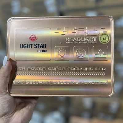 هدلایت - لایت استار  LX 100  9005  115W  بسته بندی مسی