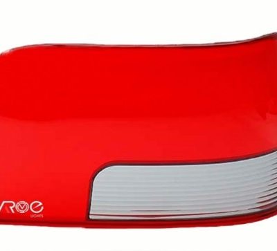 طلق خطر پراید 131 - اسپرت  قرمز دودی انجیکو