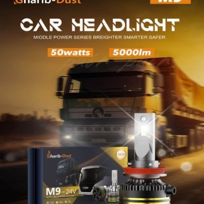 هدلایت - غریب دوست M9 PRO H1 24V بسته بندی مشکی طلایی