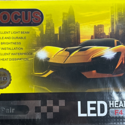 هدلایت - فوکوس بدون سیم H1 72W سه رنگ بسته بندی زرد - مشکی