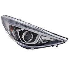 پژو 207new- چراغ جلو کامل با لامپ و LED راست کروز