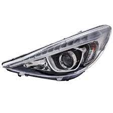 پژو 207new- چراغ جلو کامل با لامپ و LED چپ کروز