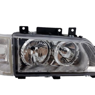 پژو 405- چراغ جلو دو کاسه لنز شفاف با راهنما شفاف راست انجیکو