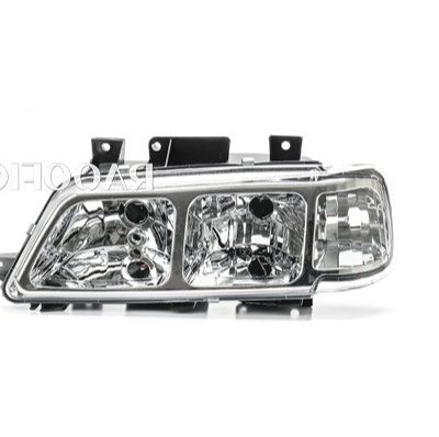 پژو SLX- چراغ جلو دو کاسه طرح پارس کروم (استیل) انجیکو چپ