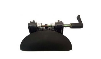 دستگیره در- بیرون عقب پژو 206 مشکی (پایه کوتاه) چپ