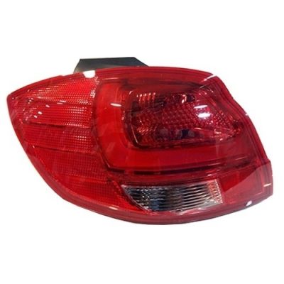 کوییک - چراغ خطر بدنه فن آوران چپ