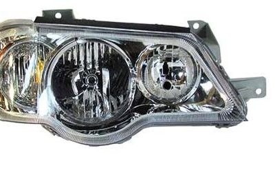 پراید 111- چراغ جلو بدون لامپ با موتور راست جمع ساز 4 عددی