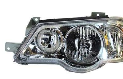 پراید 111- چراغ جلو بدون لامپ با موتور چپ جمع ساز 4 عددی