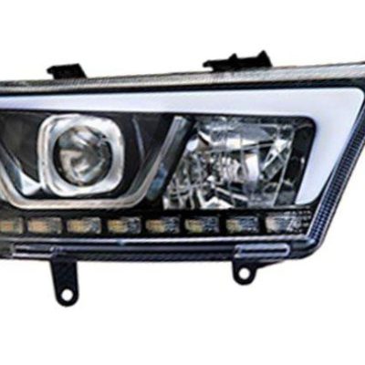 دنا+پلاس X409- چراغ جلو با لامپ و LED راست مدرن- 4 عددی