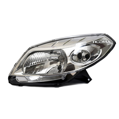 رنو ساندرو- چراغ جلو با موتور استیل چپ مدرن -2 عددی