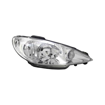 پژو 206- چراغ جلو بدون موتور راست کروز