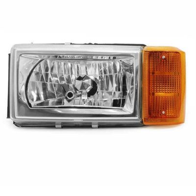 پیکان- مجموعه کامل چراغ جلو با لنز pc چپ فن آوران