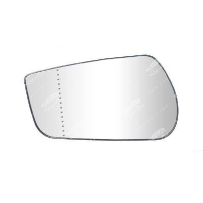 شیشه آینه - پژو 206 بدون گرمکن چپ برازش