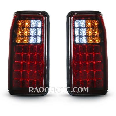 نیسان- چراغ خطرنئون دار اسپرت ال ای دی قرمز دودی