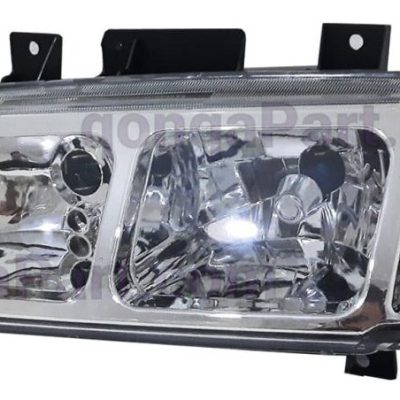 پژو SLX- چراغ جلو دو کاسه طرح پارس کروم (استیل) انجیکو راست