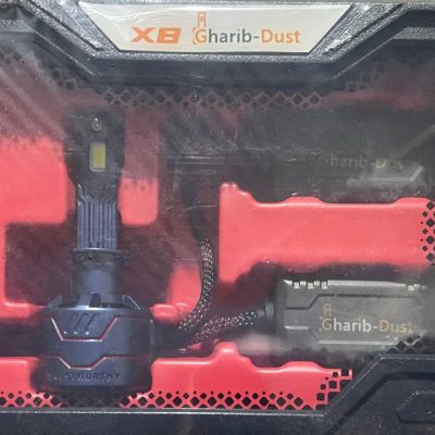 هدلایت - غریب دوست X8  H1 ( بدون سیم )   بسته بندی مشکی مستطیل