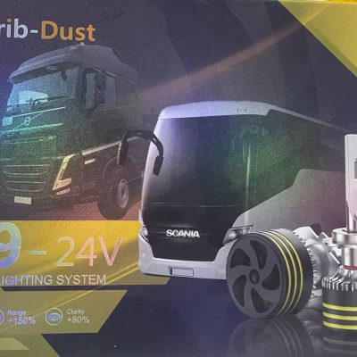 هدلایت - غریب دوست M9 PRO H7 24V  بسته بندی مشکی طلایی