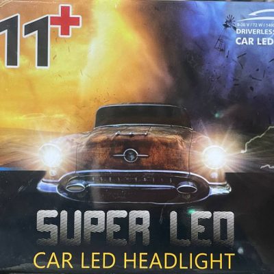 هدلایت _ هایلایت  بدون سیم   H1  36W  D11   بسته بندی مشکی نارنجی